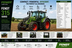 Fendt 315 Vario Tractor