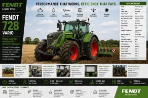 Fendt 728 Vario Tractor