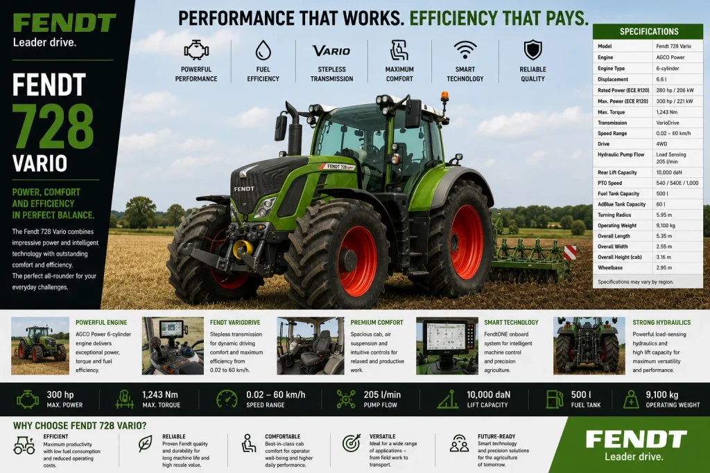 Fendt 516 Vario Tractor