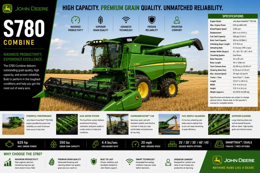 S780 Combine