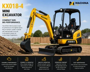KX018-4 Mini Excavator