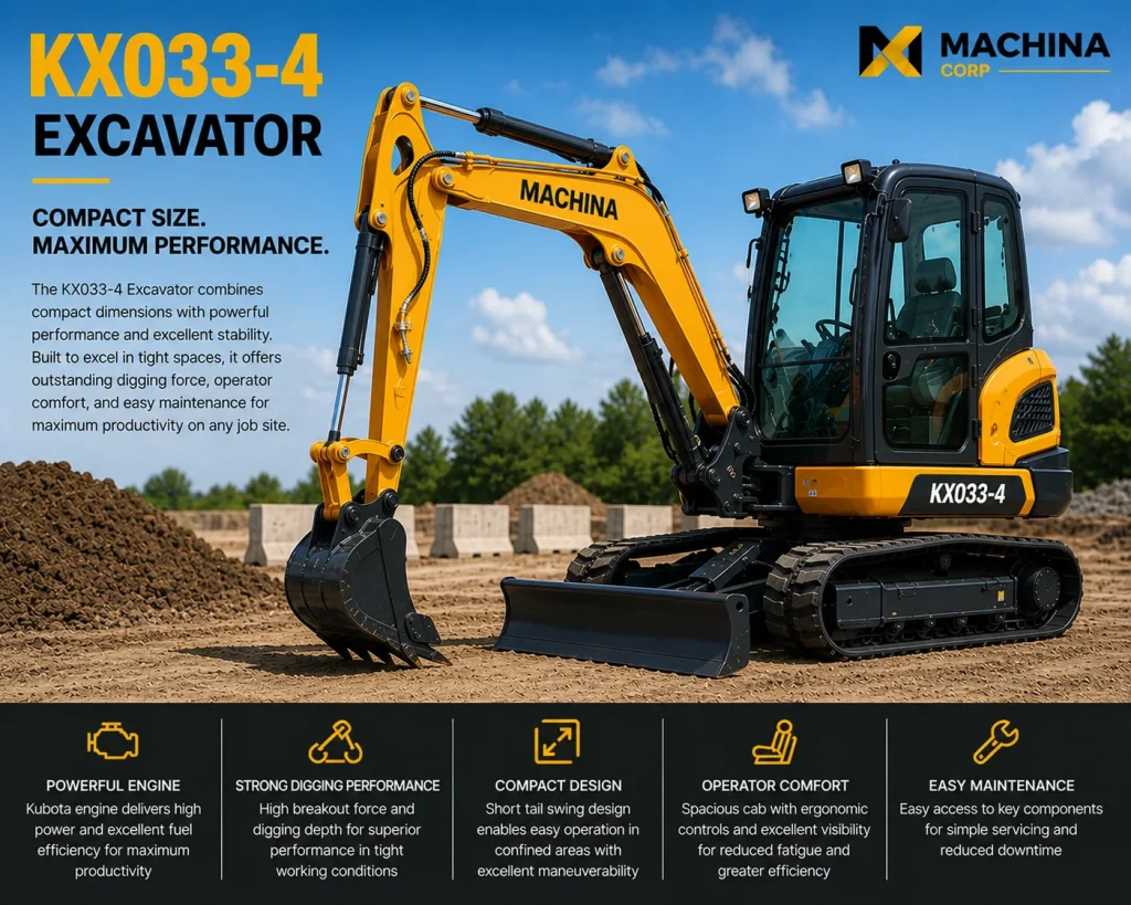 KX033-4 Excavator
