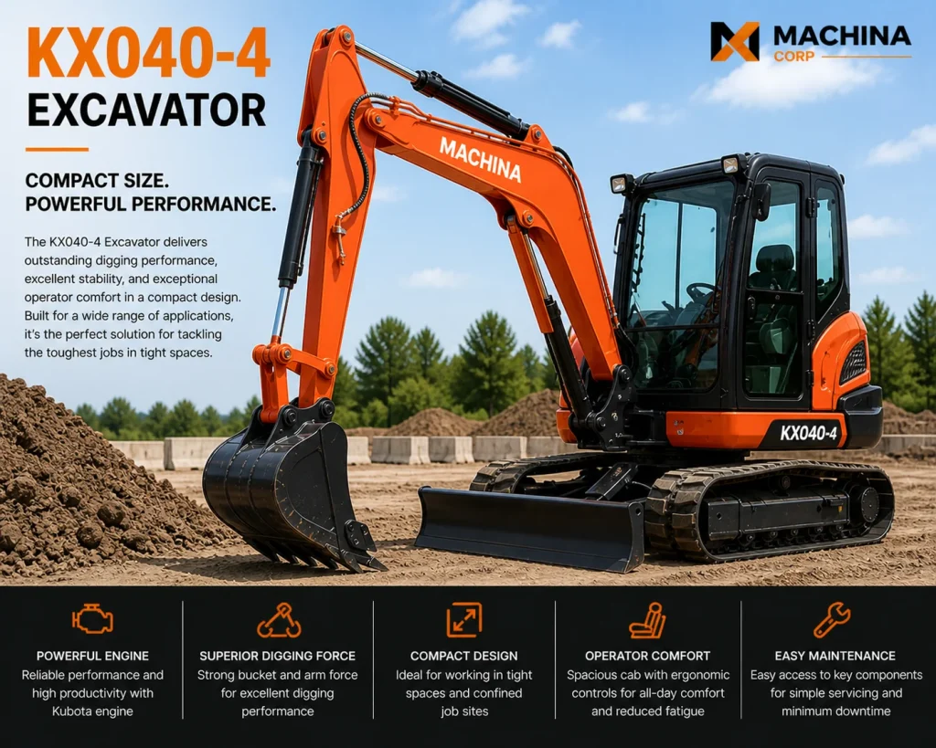 KX040-4 Excavator