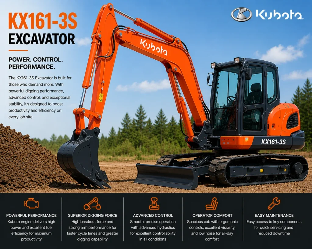 KX161-3S Excavator